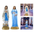 thumbnail image 1 of Estatua religiosa católica Macarena 2 uds Virgen María rezando estatuilla cristiana, 1 of 8