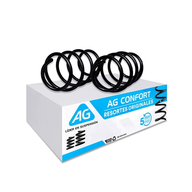Resortes AG para Auto Delanteros para Honda Civic 2016 a 2021 2 Piezas Nuevos