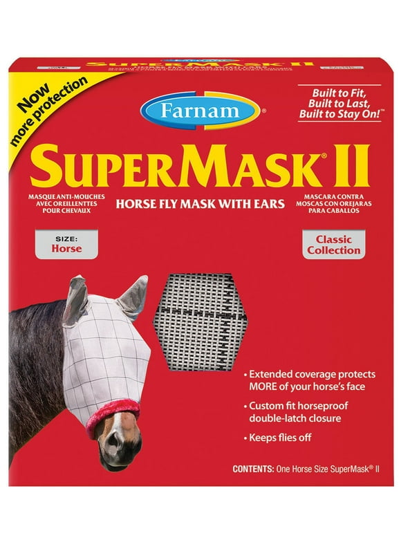 Farnam Companies Inc-Supermask Ii With Ears- Assorted Arabian