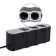 thumbnail image 1 of Adaptador de cargador de corriente CC, divisor de enchufe para encendedor de cigarrillos de coche de 3 enchufes con enchufe USB, 1 of 8