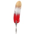 thumbnail image 1 of Pluma retro vintage pluma de inmersión puntas de aleación pluma de escritura de caligrafía regalo con caja (rojo degradado), 1 of 8