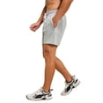 thumbnail image 3 of NIMENJOJA Mens 5.5 Inch Athletic Gym Shorts Cotton Workout lounge Sweat Shorts with Zipper Pockets, 3 of 7