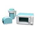 thumbnail image 2 of 3x Casa de 1:12, cocina, de simulación, accesorios, horno microondas, de pan, de horno microondas, para decoración Sunnimix mini horno de microondas, 2 of 8