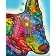 thumbnail image 2 of Dean Russo Collection 12x14 Gold Ornate Wood Framed with Double Matting Museum Art Print Titled - Aussie Sheep Dog, 2 of 4