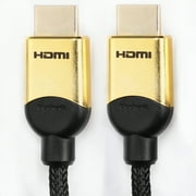 Blackweb 6ft HDMI Cable, 4K Movies and Games, Black Wire, HDTVs, DVD/Blu-ray Streaming Box 1-Piece