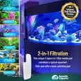 thumbnail image 6 of Aquatic Experts - FilterFirst Aquarium Filter Pad Media Roll Crystal Clear Water, Tidal 55 Compatible, 16 Pack, 6 of 6