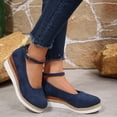 thumbnail image 2 of oqasdz Women's Casual Shoes Elegant Thick Soft Sole Slip On Platform Walking Shoes for Ladies Spring Fall Comfort Everyday Versatile Summer Outdoor, 2 of 6