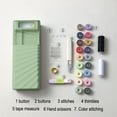 thumbnail image 3 of Sewing Kit  Portable Sewing Kit for Adults  Plastic Sewing Box Needle，Black, 3 of 6