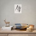 thumbnail image 5 of Effete Feline Claw Marks Scratch Rolled Posters, 5 of 5