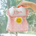 thumbnail image 4 of Vestido para perros Vestidos para cachorros suaves y transpirables Vestido elegante de princesa floral para mascotas con flores para perros pequeños (rosa), 4 of 6