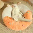 thumbnail image 4 of HOOPET Round Cat Nest Indoor Warm Dogs Soft Mat Cats Sleeping Bed Sofa for Puppy Kitten Cushions Basket Pet Supplies ShopWise Round, 4 of 7