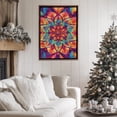 thumbnail image 7 of Violaura Mandala Canvas Wall Art - Easy to Hang, Perfect for Home and Living Room Decor (13.7"x9.8"), 7 of 7