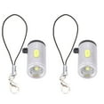 thumbnail image 2 of 2pcs LED Pequeña Linterta, Hasta 230lm De Brillo Pequeña Lámpara LED USB Compacta Luz De Pulgares Alimentada Por Interfaz Tipo C Power Bank, 2 of 7
