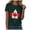 Dark Green, variant on Yammkia Red Shirt Women Womens Canada Day Shirts V Neck Short Sleeve Maple Leaf Flag Patriotic Tops Summer Casual Loose 1st July Canadian T-Shirts(Sky Blue,M)