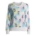thumbnail image 2 of Disney Mickey Women's All Over Print Long Sleeve Sleep Top, 2 of 6