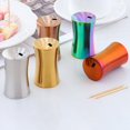 thumbnail image 7 of Bolincty Toothpick Holder Large Capacity Dustproof Moistureproof Stainless Steel Mini Dining Table Toothpick Dispenser Container Kitchen Gadget, 7 of 7