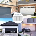 thumbnail image 5 of Garage Door Screen for 2 Car Garage,16X7Ft Heavy Duty Magnetic Garage Screen,Durable Nylon Screen Door Mesh,Tear-Resistant, Pet and Kid Friendly Door Screen,Silver Grey, 5 of 7
