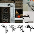 thumbnail image 7 of Eqslft Halloween Door Corner Sign Decoration, Witch Spider Web Bat Pumpkin Wooden for Home Party Right Angle,Fun Halloween Web Seasonal Decoration, 7 of 7