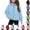 Sky Blue, variant on YOUYEDIAN Zip Up Hoodies for Girls Fall Winter Casual Hooded Jackets Oversized Lightweight Coats with Pockets