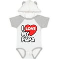 thumbnail image 3 of Inktastic I Love My Papa Boys or Girls Baby Bodysuit, 3 of 5