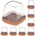 thumbnail image 1 of BALAHAPY 8Ud Cubiertas Protectores De Patas Para Sillas Transparente Resistentes Y Prácticas, 1 of 6