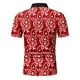 thumbnail image 5 of Pack Playeras Hombre Moda Hombre Primavera Verano Casual Manga Corta Cuello Vuelto Camisetas Estampadas Blusa Superior, 5 of 5