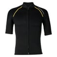 thumbnail image 1 of Yanarno Mans Thermal Swim Coat 1.5mm Neoprene Wetsuits Top Short Sleeve Rash Guard Shirts Black S, 1 of 4
