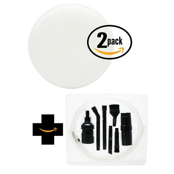 2-Pack Replacement Hoover LiNX Cordless Stick Vacuum BH50010 Vacuum Foam Sponge Filter with 7-Piece Micro Vacuum Attachment Kit - Compatible Hoover 410044001, Linx Foam Filter