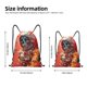 thumbnail image 2 of Fotbe Space Skeleton Art Bolsa Mochila con Cordón Estampada, Bolsa de Gimnasio Deportiva, Bolsa Cinch, Bolsa con Cordón para Hombres y Mujeres-Small, 2 of 6