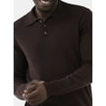 thumbnail image 3 of Tribekka 44 Men's Button Polo Shirt with Long Sleeves, Sizes XS-3XL, 3 of 5