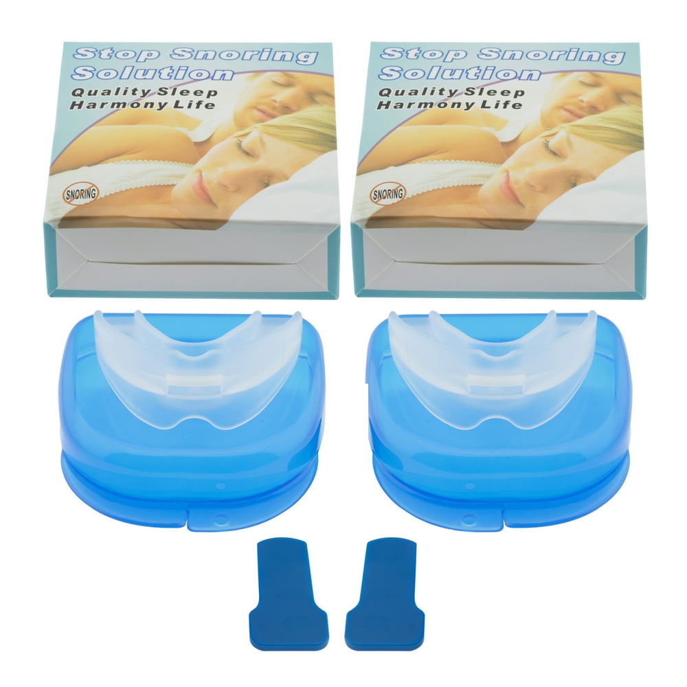 2Pack Stop Snoring Mouthpiece Mouthguard Sleep Better Grinding Teeth
