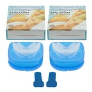 2-Pack Stop Snoring Mouthpiece Mouthguard Sleep Better Grinding Teeth Buxism Aid