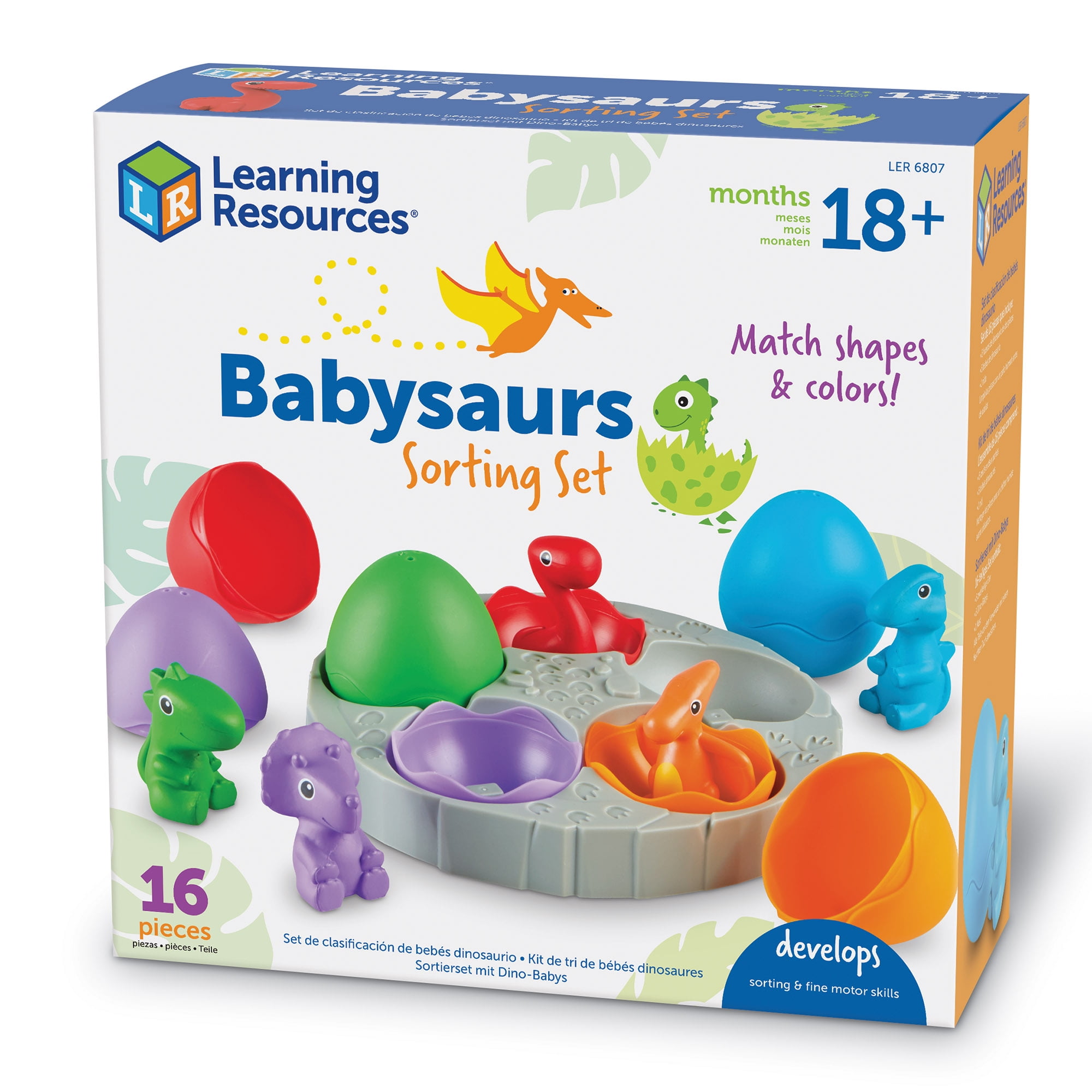 Learning Resources Babysaurs Sorting Set Walmart Com