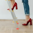 thumbnail image 4 of SHISUYAN 4pcs Household Ladder Feet Covers Rubber Ladder Feet Pads Non-slip Ladder Leg Covers, 4 of 9