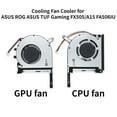 thumbnail image 2 of CPU GPU Laptop Cooling Fan for ASUS ROG ASUS TUF Gaming FX505/A15 FA506IU FX505 FX505D 4Pin Replacement Notebook Radiator Parts CPU Fan, 2 of 6