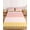 Orange, variant on Twin Sze Fitted Sheet Set - Colorful Stripe 2 Piece Bedding Sets 16" Deep Pocket Fitted Sheet with 1 Pillowcase, Modern Pink Red Yellow Vertical Striped Brushed Microfiber Hotel Luxury Bed Sheets