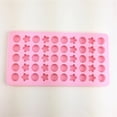 thumbnail image 4 of Moldes de chocolate de 50 agujeros para hornear moldes de fondant moldes de pudín de silicona Feliz Sencillez, 4 of 5