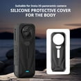 thumbnail image 4 of QHUDLV Silicone Case for insta360 X5 Action Camera All-Round Protective Cover Protective Guard Soft Black Travel Cover Protector Shell, 4 of 5