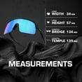 thumbnail image 5 of Oakley Sutro Lite S 0OO9496 Sunglasses Matte Black Frame with Prizm Sapphire Lenses with Official Eyewear Kit, 5 of 6
