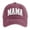 Red, variant on CAIXIA Mothers Day Gifts Baseball Hats for Men Breathable Sun Protection Running Hat Soft Top Hard Brim Unstructured Low Profile Baseball Hats for Men Plain Caps Sun Visors for Women