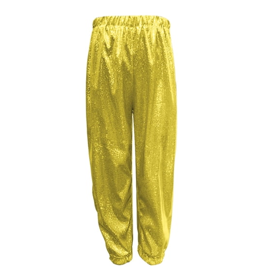 Mercatoo Girls Sequin Sweatpants Wide Leg Sparkly Baggy Elastic Waist Performance Joggers Pants Spring Fall Track Pants