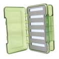 thumbnail image 1 of Caja para pesca con mosca, señuelos, cebos transparentes, juntas de silicona Tipo A Verde, 1 of 9
