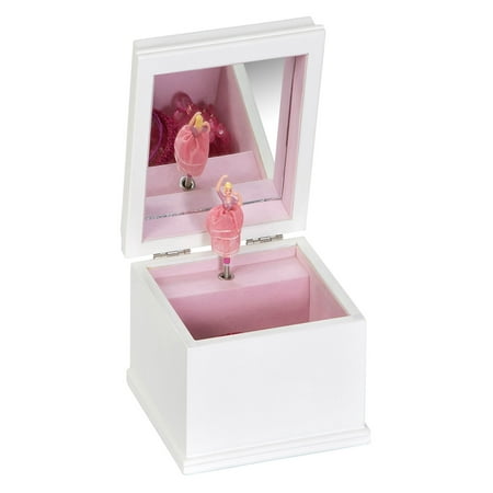 Surrey Girls Wooden Musical Ballerina Jewelry Box - 6L x 5.5W in.