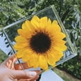 thumbnail image 4 of Adornos de Artes de Resina Hechos de Girasol Secado para Mujeres Niñas Regalos de Navidad, 4 of 8