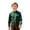 A-Green82, variant on JAJAHO Boys Button Down Shirt Long Sleeve Stand Collar Regular Fit Dress Shirts School Uniform Formal Wear For Kids 2-14Y Soft Tops
