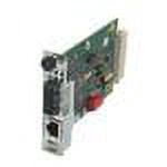 Transition Point System Slide-In-Module Media Converter - fiber media converter - Ethernet Fast Ethernet