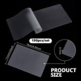 thumbnail image 2 of 3sets 100pcs PET & EVA Laminating Pouch Film Photo Protecting Sheets for Hot Laminator Rectangle White 160x110x0.1mm, 2 of 5