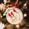 thumbnail image 5 of Cardinal Christmas Ornaments Wooden Sympathy Grief Gift Cardinals Memorial Ornament Decorations Holiday Hanging Ornament Tree Decor Supplies for Tree Door Remembrance Condolence Gifts, 5 of 6
