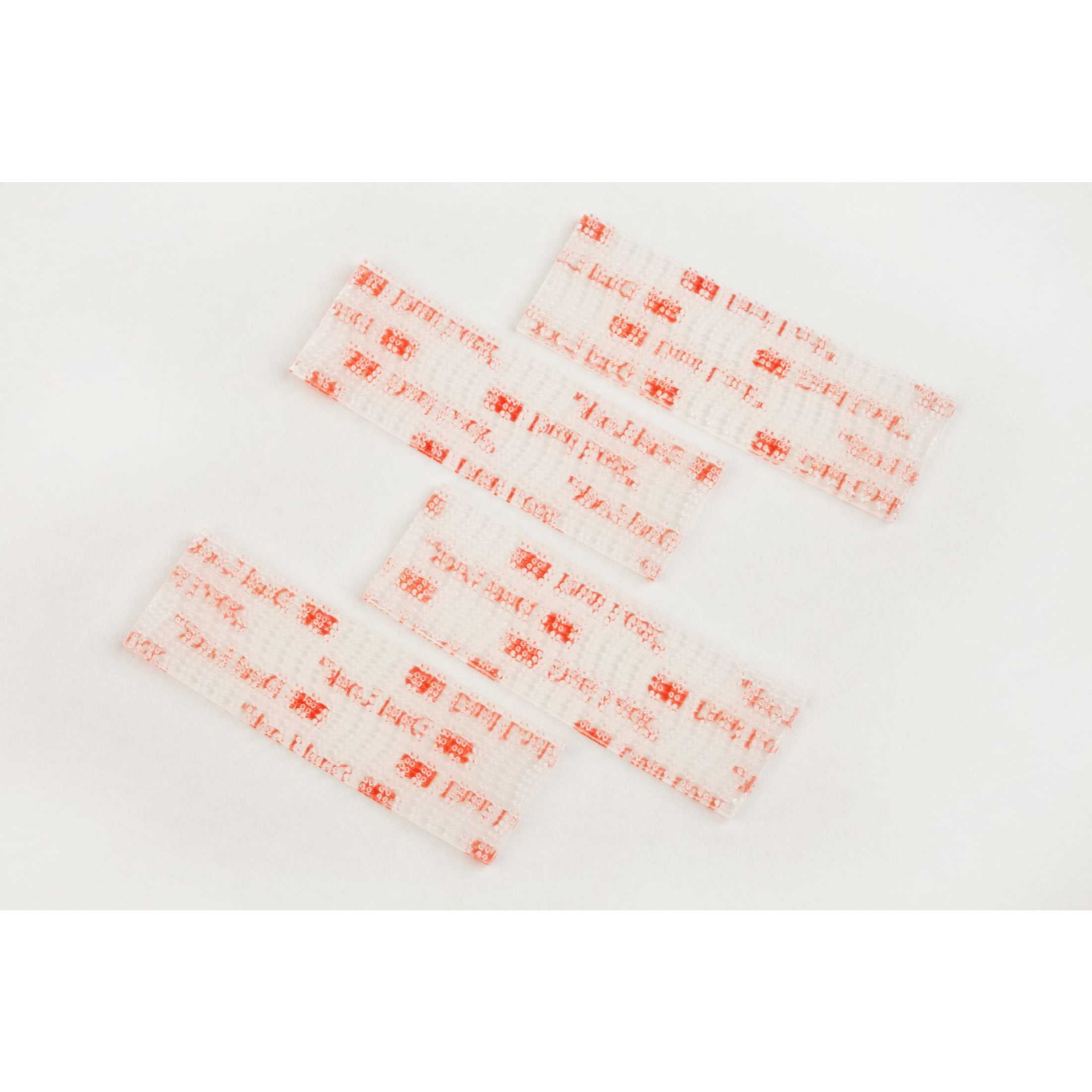 (2 pack) Scotch Clear Hook & Loop Fasteners, Heavy Duty, Holds 10 lbs, Size 1 in x 3 in, 14 Count