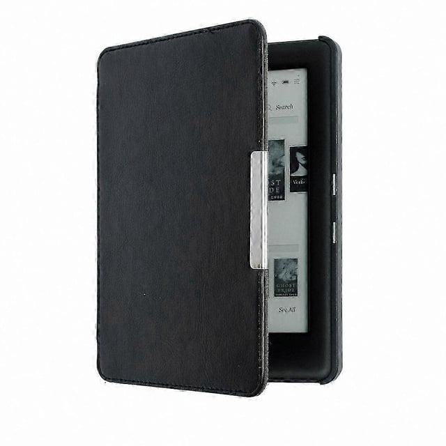 6" eReader Protective Case with Magnetic Sleep Function, Slim Hard Shell Cover (Black)